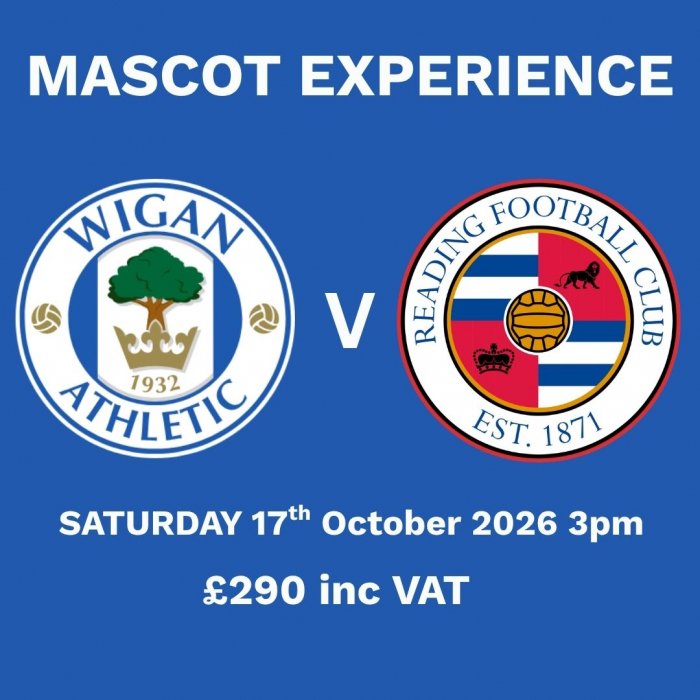 MASCOT EXPERIENCE- Reading FC 17/10/26