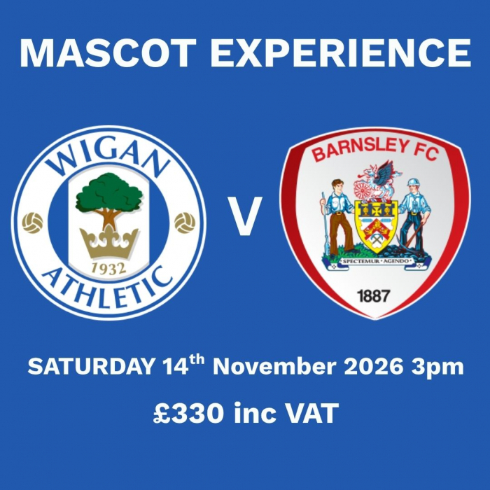 MASCOT EXPERIENCE- Barnsley FC 14/11/26