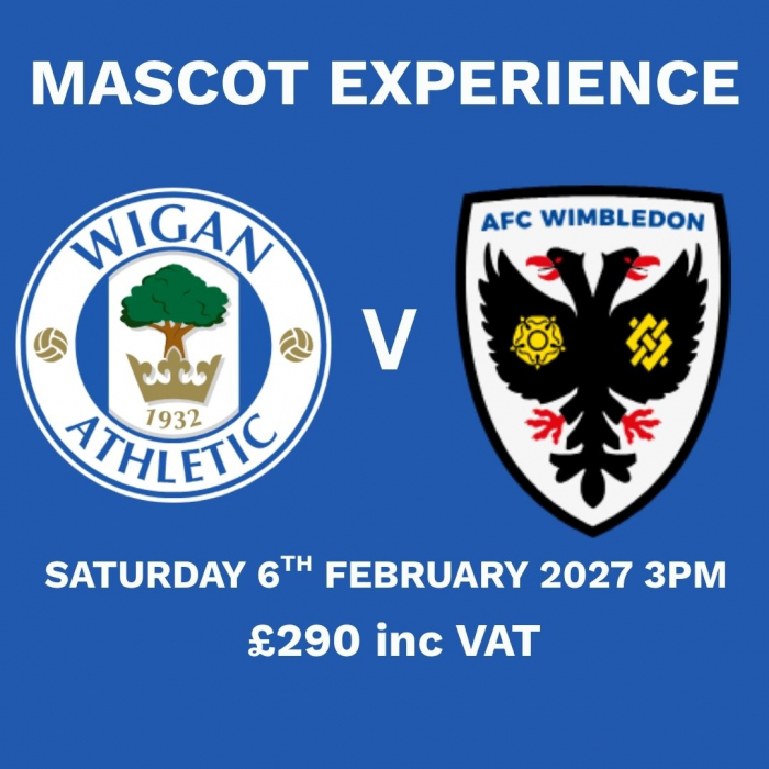 MASCOT EXPERIENCE- AFC Wimbledon 6/2/27