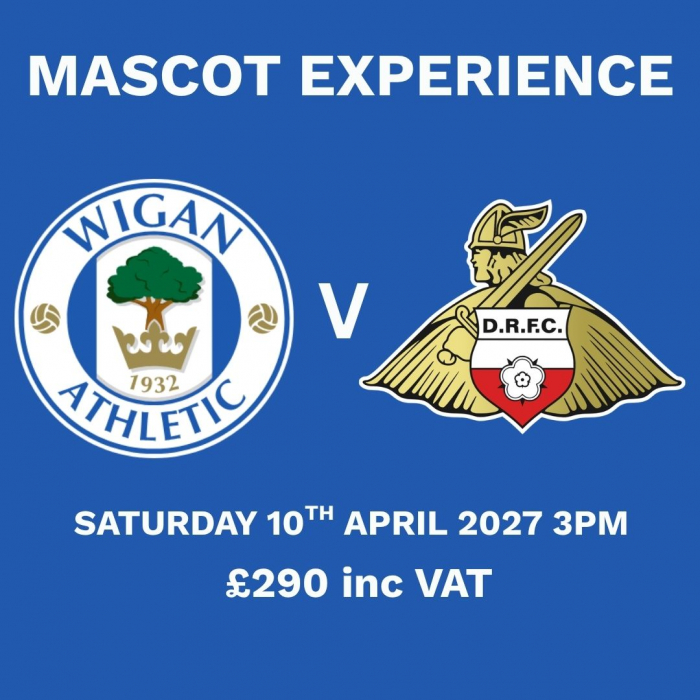 MASCOT EXPERIENCE- Doncaster Rovers 10/4/27