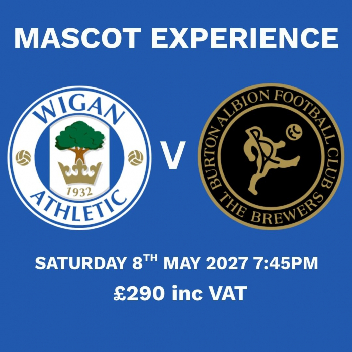 MASCOT EXPERIENCE- Burton Albion 8/5/27