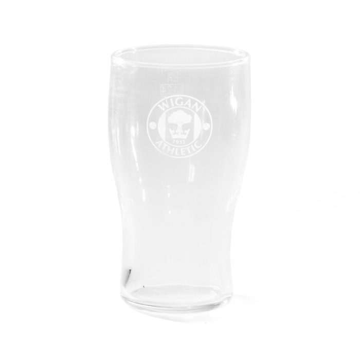 Wigan Athletic Half Pint Glass