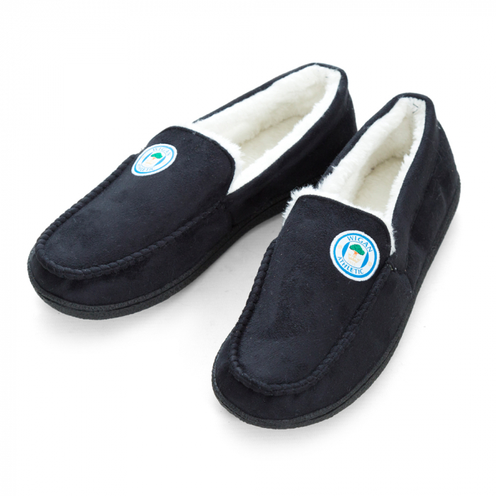 Adult Black Slippers