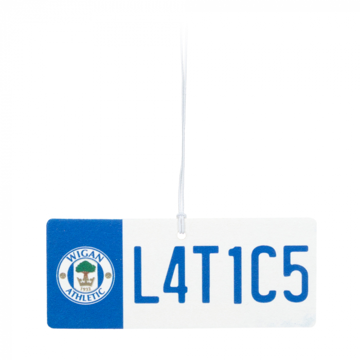 NUMBER PLATE AIR FRESHENER