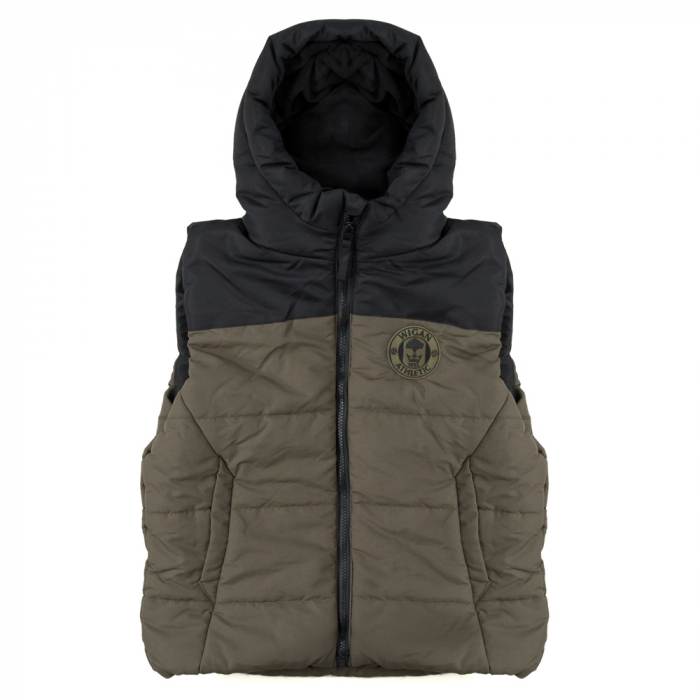 Junior Padded Gilet Khaki 