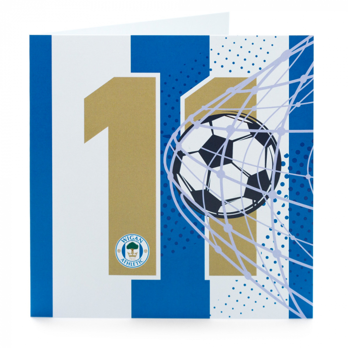 Latics 11th Birthday Card