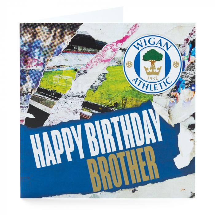 Happy Birthday Brother Card