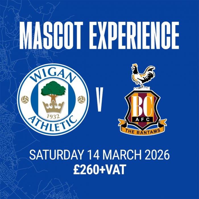 MASCOT EXPERIENCE - BRADFORD CITY 14/3/26