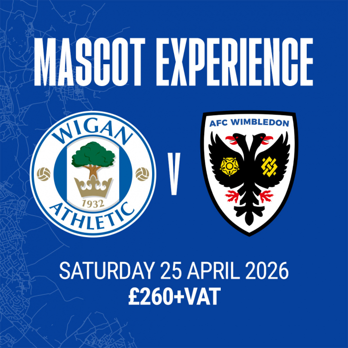 MASCOT EXPERIENCE - AFC WIMBLEDON - 25/4/26