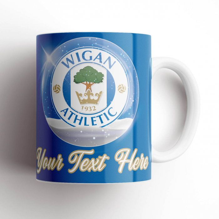 PERSONALISED SNOW GLOBE MUG 