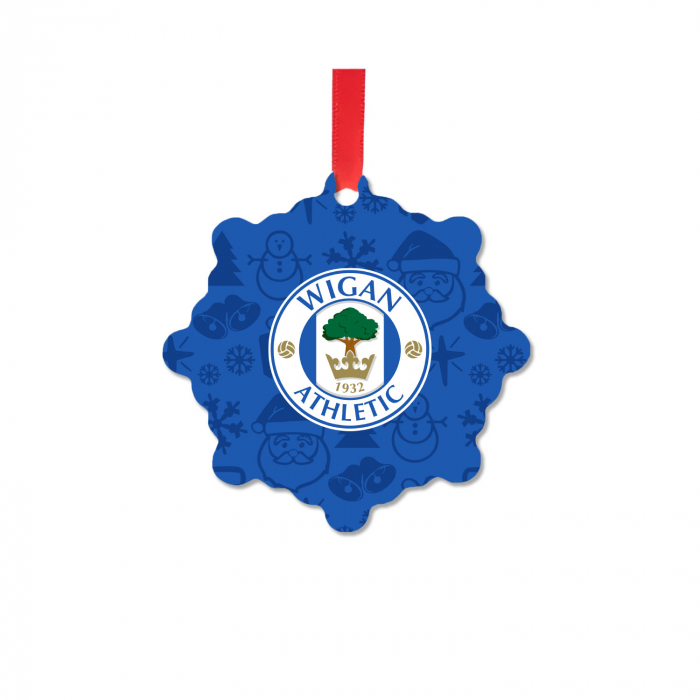 SNOWFLAKE TREE DECORATION 